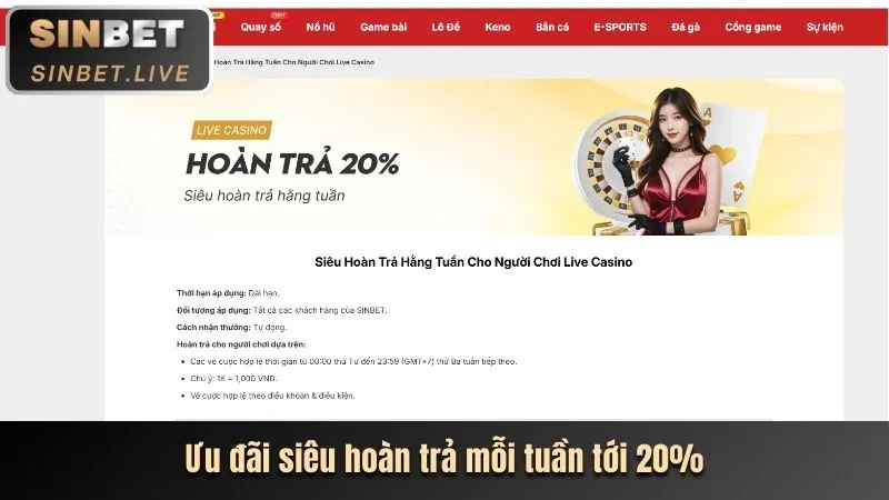 Khuyến mãi hoàn trả hàng ngày